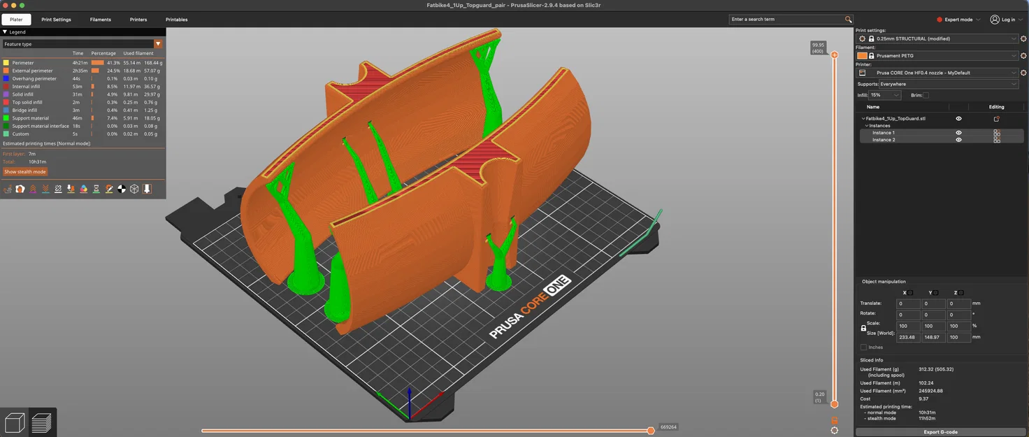 Miếng bảo vệ thanh ray 1-UP Rack Stud Protectors - Image 1