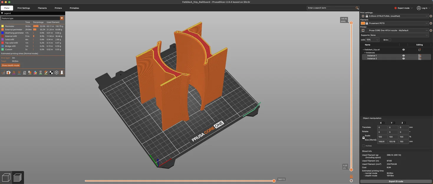 Miếng bảo vệ thanh ray 1-UP Rack Stud Protectors - Image 2