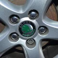 Nắp chụp bu lông mâm xe cho Skoda Fabia đời 2 (3D Model) - Thumbnail 3