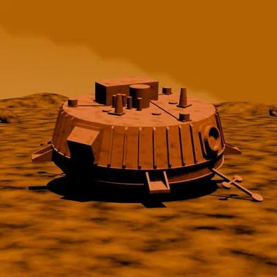 Mô hình tàu vũ trụ Huygens