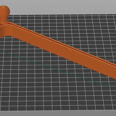 Tay gắn điện thoại 3D cho Mercedes V-Class (đầu bi 17mm)