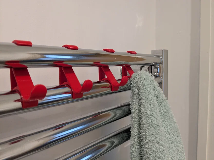 Móc treo khăn cho máy sấy phòng tắm (Parametric) - Image 1