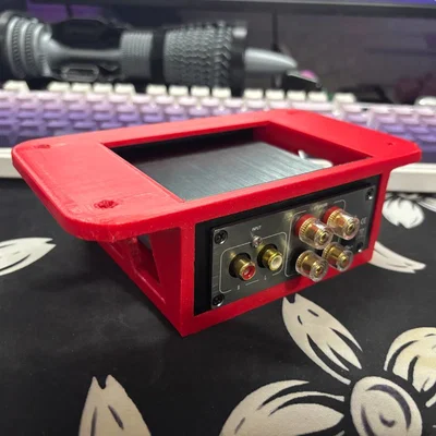 Giá treo âm ly HiFi BA100 dưới mặt bàn tiện lợi