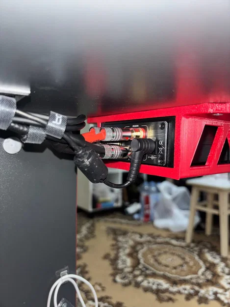 Giá treo âm ly HiFi BA100 dưới mặt bàn tiện lợi - Image 5