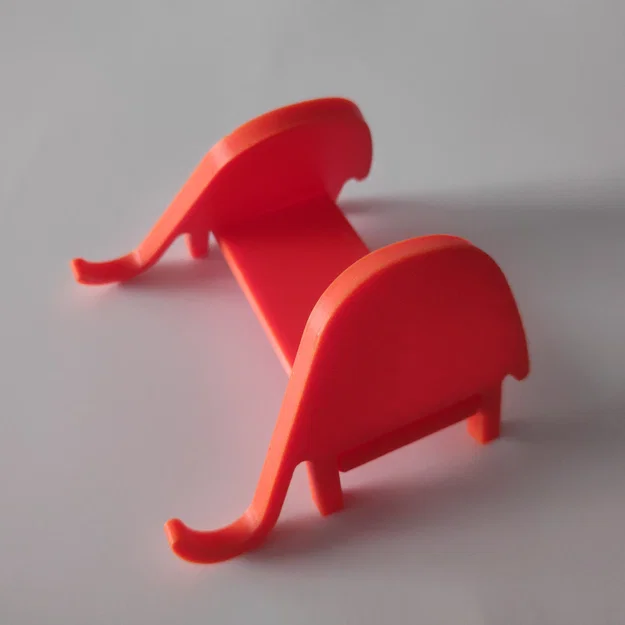 Giá đỡ điện thoại hình chú voi (print in place, không cần support) - Image 1