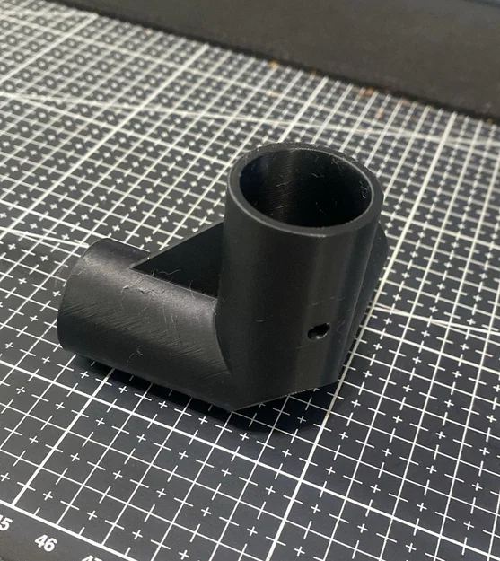 Khớp nối 3 ngả cho thanh gỗ 22mm có lỗ bắt vít - Thiết kế DIY chắc chắn - Image 2