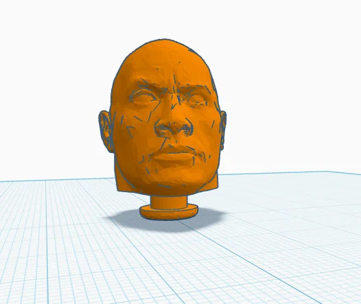 Mô hình Dwayne The Croc Johnson gắn dép Crocs cực độc - Image 1