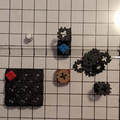 Hệ thống lắp ghép địa hình DND 1x1 inch linh hoạt cho game thủ