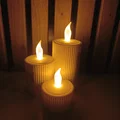 Bộ 3 Đế Cắm Nến LED – Phụ Kiện Trang Trí Tealight Sang Trọng - Thumbnail 1