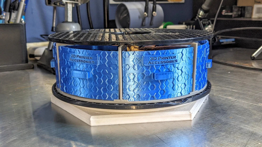 Tháp Lưu Trữ Cuộn In 3D Xoay Thông Minh - Image 3