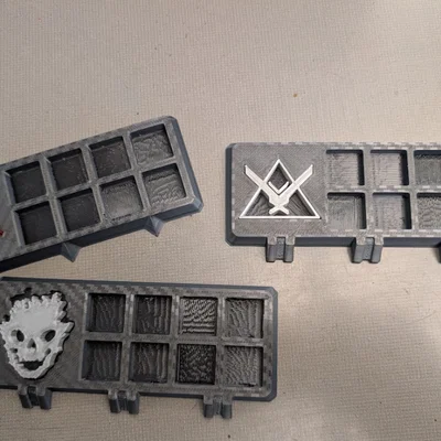 REMASTERED: Đế giữ xúc xắc Halo Flashpoint Command Dice (Bản cải tiến)