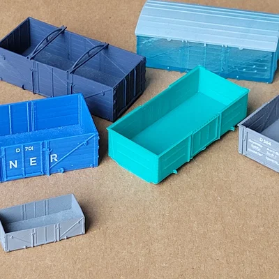OIT - Container hở British D-type (1:148)
