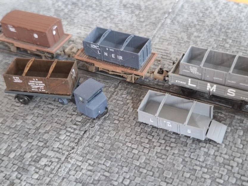 OIT - Container hở British D-type (1:148) - Image 5