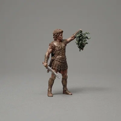 Mô hình 3D Clash of the Titans - Kraken đối đầu Medusa (1981)