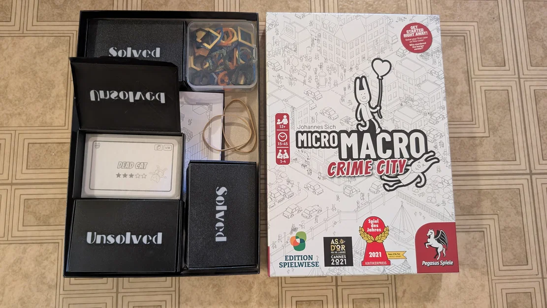 Hộp đựng cho bộ game MicroMacro - Image 1