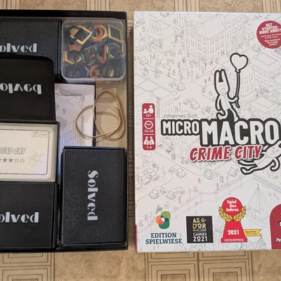 Hộp đựng cho bộ game MicroMacro
