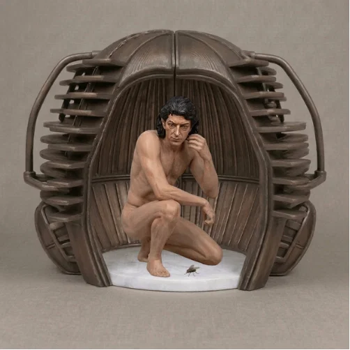 Mô hình 3D The Fly Brundle's First Transport 1986 chi tiết - Image 1