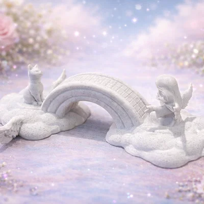 Rainbow Bridge – Mô hình trưng bày tưởng niệm Thú cưng hóa Thiên thần
