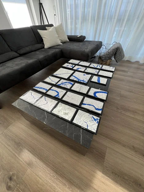 Sankt Goar, Loreley, Đức - Mô hình địa hình 3D thu nhỏ - Image 2