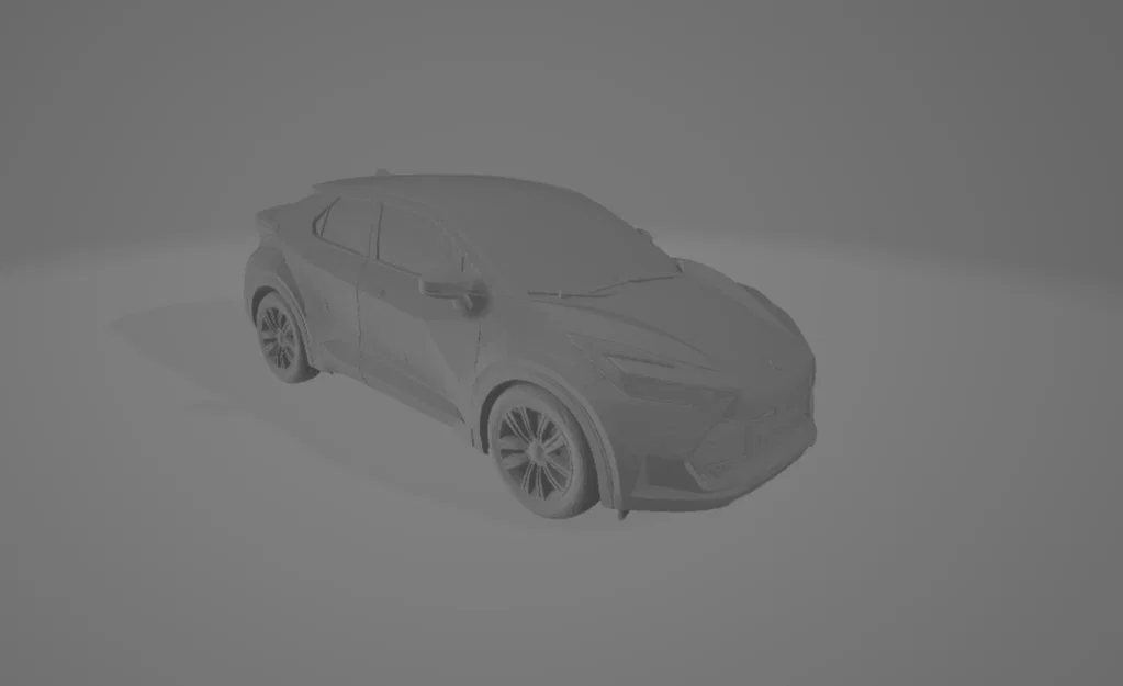Mô hình 3D xe Toyota C-HR 2024 thiết kế đẹp cho in 3D - Image 1