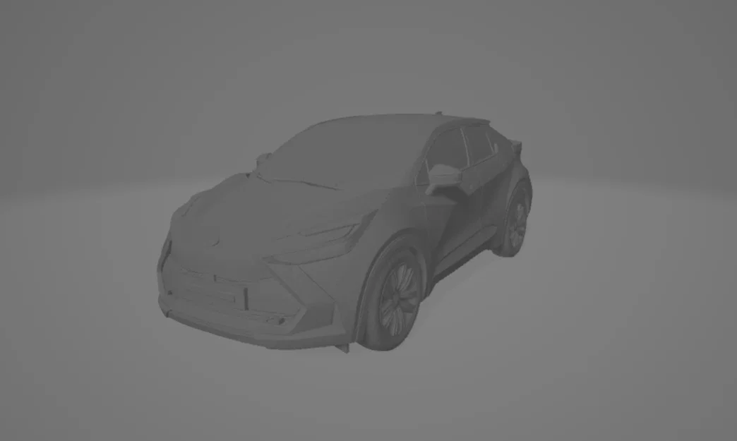 Mô hình 3D xe Toyota C-HR 2024 thiết kế đẹp cho in 3D - Image 2