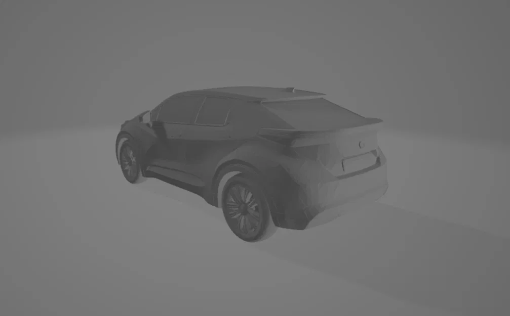 Mô hình 3D xe Toyota C-HR 2024 thiết kế đẹp cho in 3D - Image 3