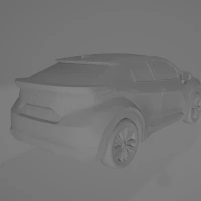 Mô hình 3D xe Toyota C-HR 2024 thiết kế đẹp cho in 3D