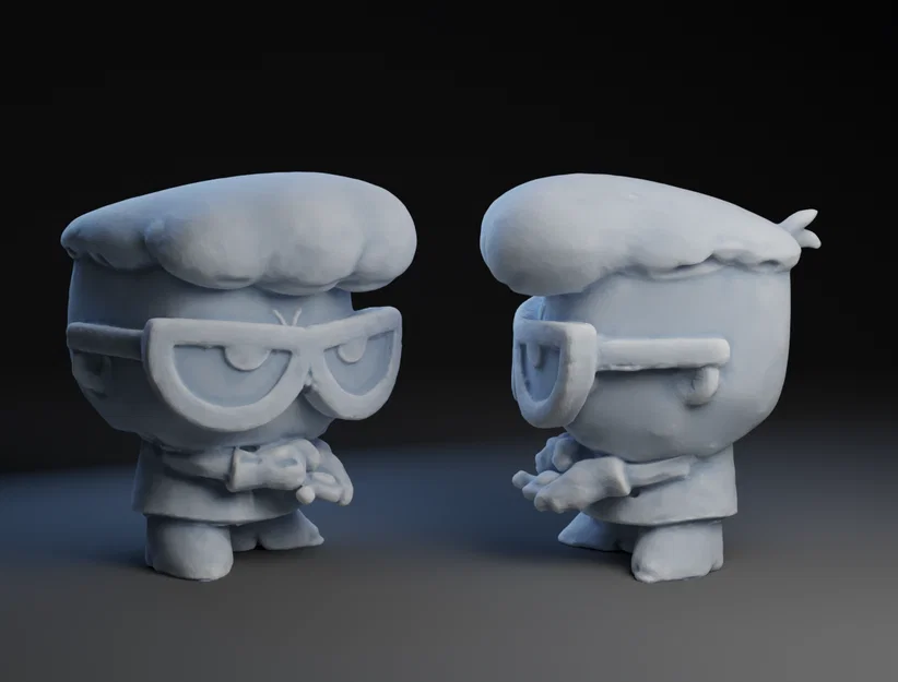 Mô hình 3D Dexter - Cậu bé thiên tài từ Cartoon Network - Image 1