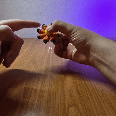 Fidget Spinner hình Trứng Cà rốt