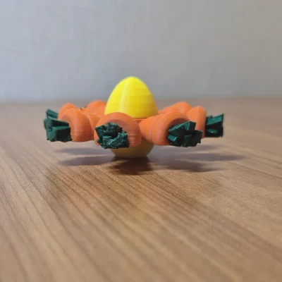 Fidget Spinner hình Trứng Cà rốt