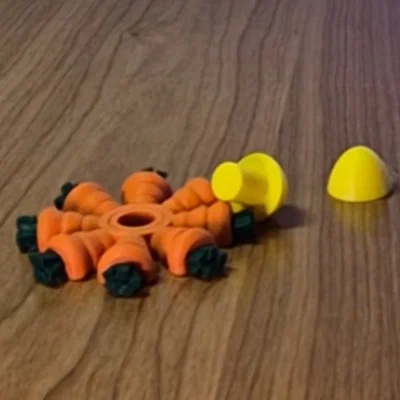 Fidget Spinner hình Trứng Cà rốt