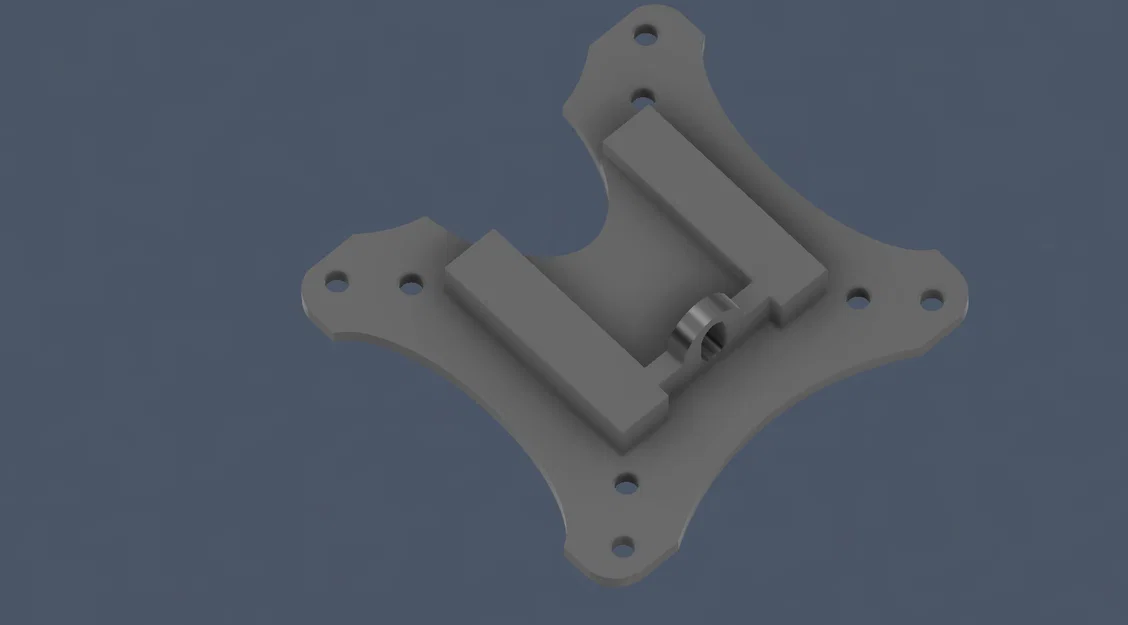 Tấm plate gắn VESA thay thế với lỗ bắt vít 100mm x 100mm & 75mm x 75mm - Image 1