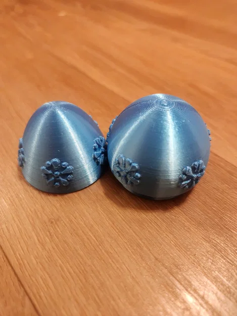 Quả trứng phục sinh in 3D (Easter egg) với họa tiết hoa văn nổi - Image 4