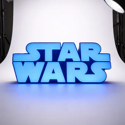 Đèn LED trang trí phong cách tối giản Star Wars