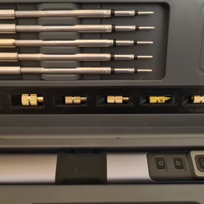 Khay Đựng Đầu Gắn Nhiệt (Heat Insert) Tùy Chỉnh Cho Fnirsi hs-02A