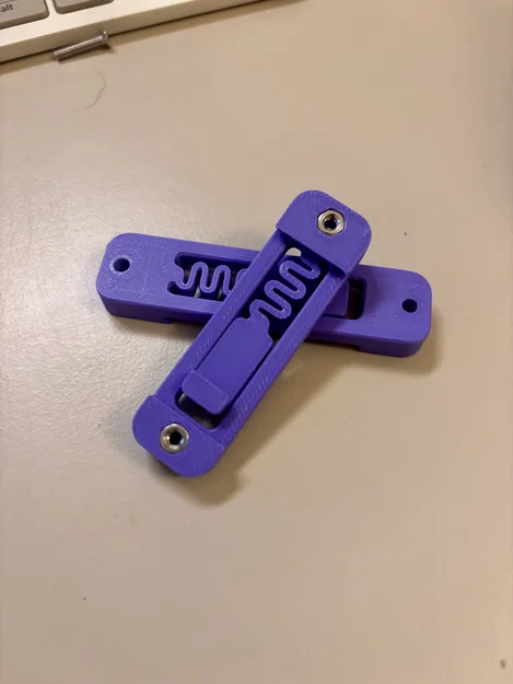 Giá đỡ DIN Rail - Phiên bản dùng ốc tán M3 - 52.5mm & 62.5mm - Image 1