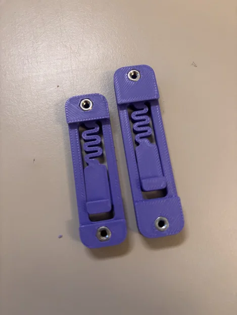 Giá đỡ DIN Rail - Phiên bản dùng ốc tán M3 - 52.5mm & 62.5mm - Image 2