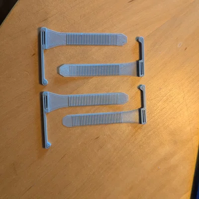 Kẹp Cài Bút Thay Thế Cơ Chế Zip Tie