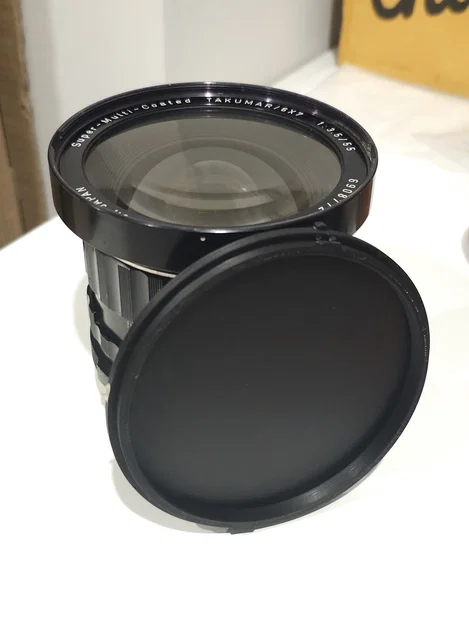 Nắp đậy ống kính (Lens cap) cho Pentax 6x7 55mm F3.5 in 3D - Image 1