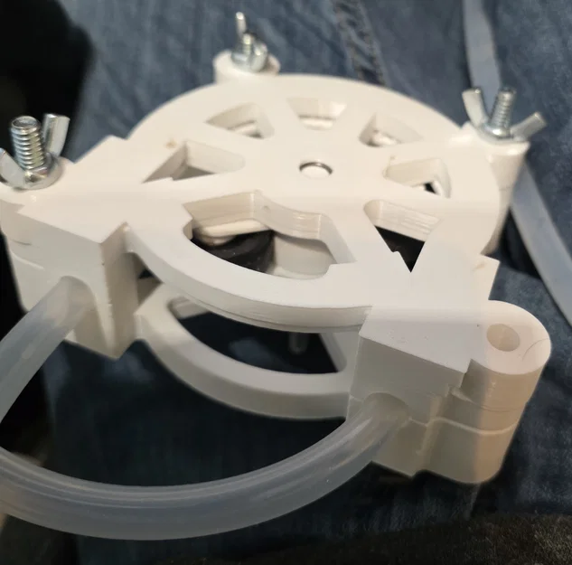 Bơm nhu động gắn máy khoan với thiết kế tối ưu (giảm support) và 4 vòng bi - Image 1