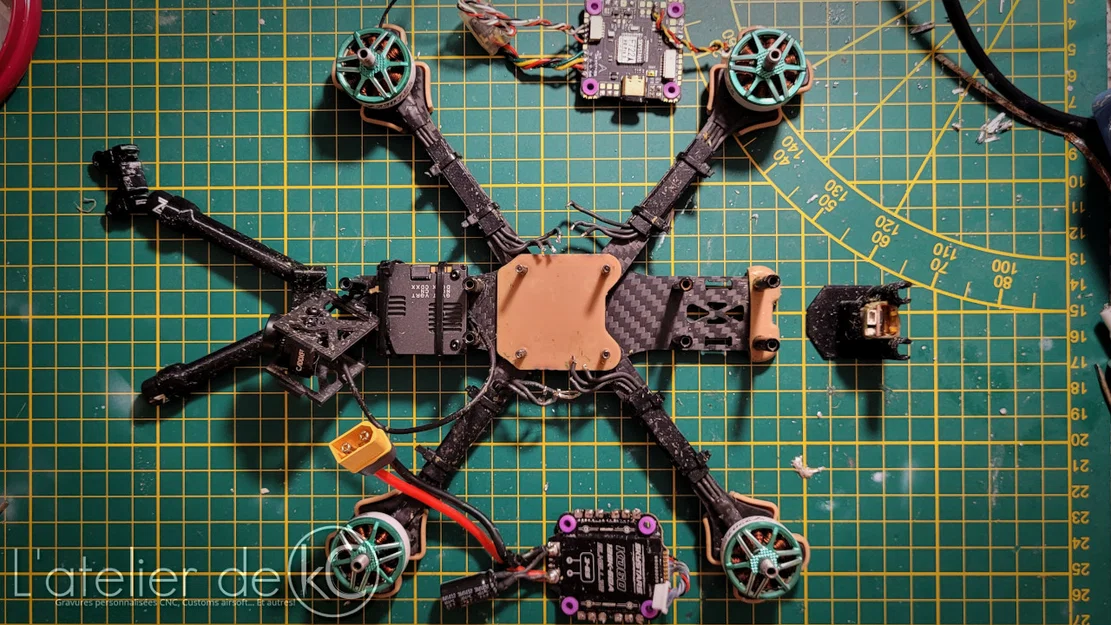 Ốp bảo vệ ESC cho khung TBS Source One V5 - Image 1