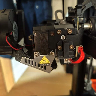 Remix: Giá đỡ quạt 5015 cho Sprite Extruder (Bản không cần ốc M4)