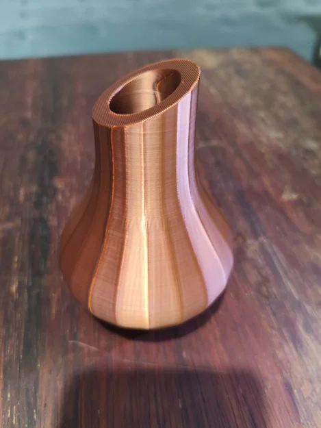 Bình Hoa Boho 3D In Kim Loại Hiện Đại Lotos - Image 2