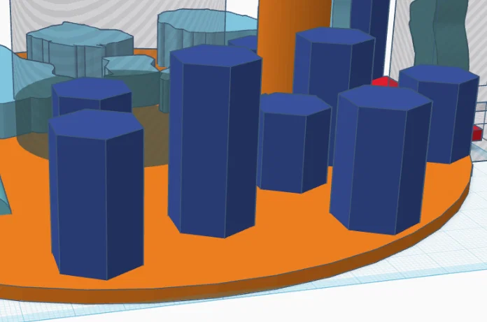 Mô hình trang trí thing for award - Thiết kế đa khối độc đáo - Image 4