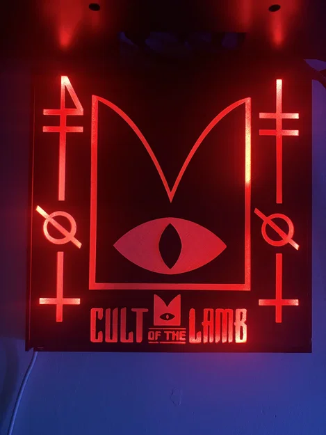 Mô hình đèn trang trí Cult of the Lamb - Image 1