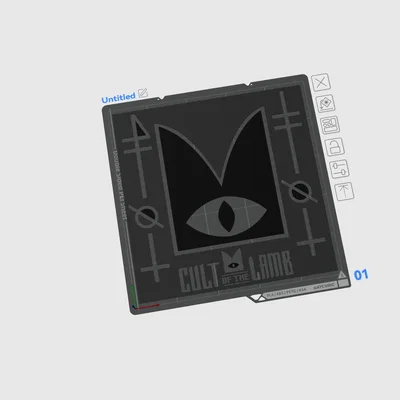 Mô hình đèn trang trí Cult of the Lamb