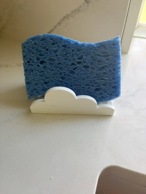 Khay đựng miếng rửa chén hình đám mây (Cloud Sponge Holder) độc đáo - Image 3