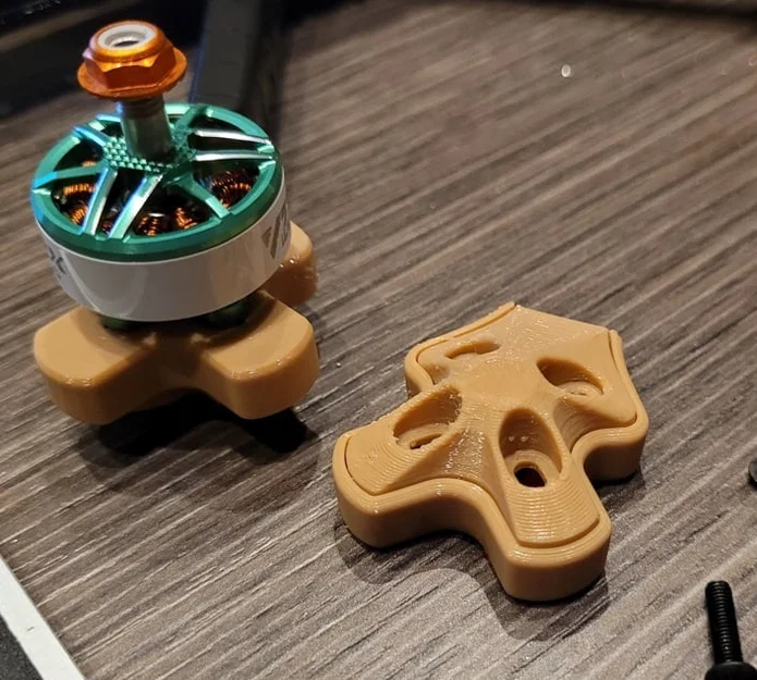 Bộ bảo vệ tay đòn (arm), skid và đệm chống rung motor cho TBS Source One V5 - Image 1