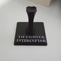 Đế trưng bày mô hình Tie Fighter Interceptor in 3D - Thumbnail 1