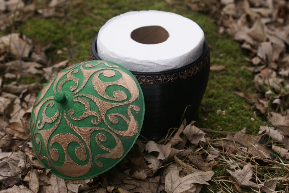 Hộp đựng cuộn giấy vệ sinh dự phòng (Spare TP Roll Container) - Image 1